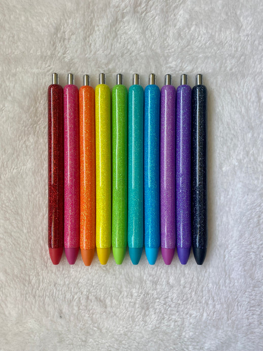 10-Pack Glitter Pens